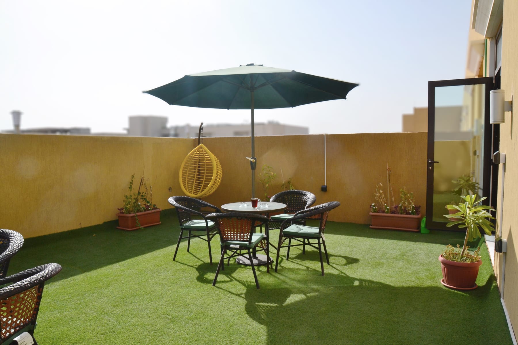 Outdoor terrace